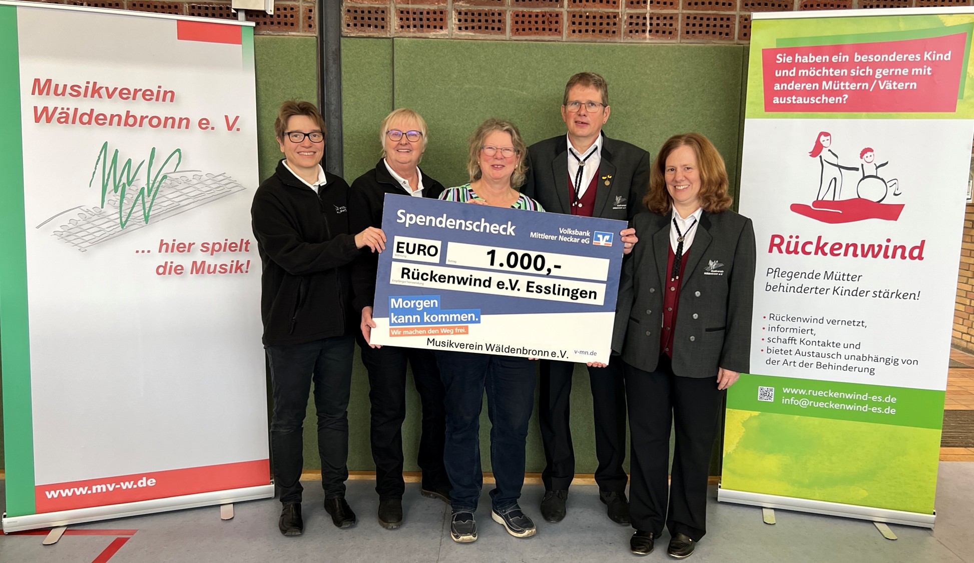 Spendenübergabe 2026